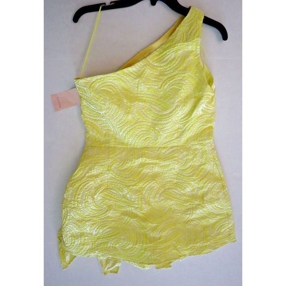 Ciebon R4105-SP23177 Women's Sz M Bright Yellow Tabbi Skort Romper $128 - Picture 8 of 13
